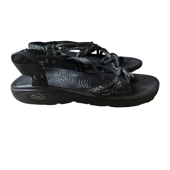 CHACO ZX/2 Classic Double Strap Toe Loop Sport Sandals Hiking Size 10 - Picture 4 of 8